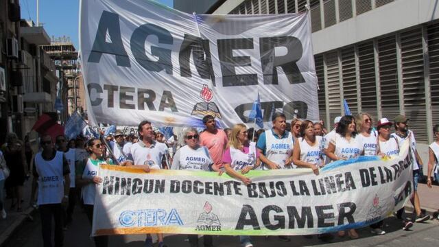 Los docentes entrerrianos rechazaron la oferta del gobierno y van al paro. (Foto de Archivo).