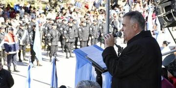 Osvaldo Jaldo presente en Trancas\u002E