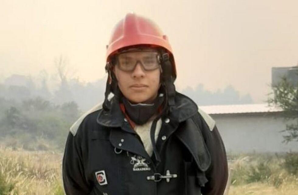 Resignó su festejo de cumpleaños para combatir el fuego en las sierras puntanas