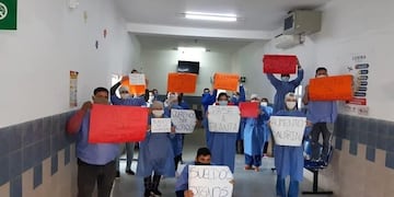 Los trabajadores de la salud anunciaron una nueva movilización