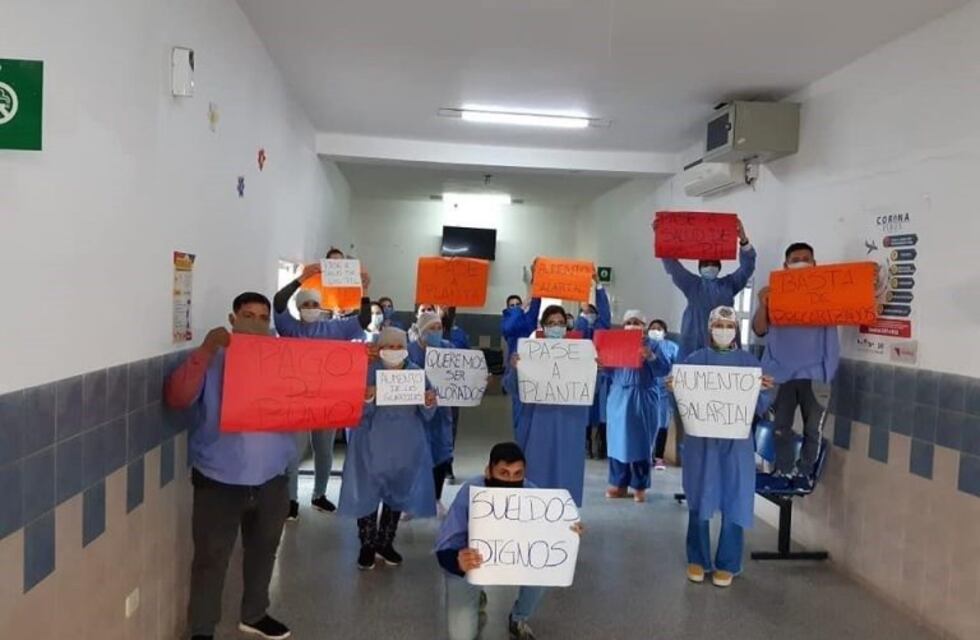 Los trabajadores de la salud anunciaron una nueva movilización