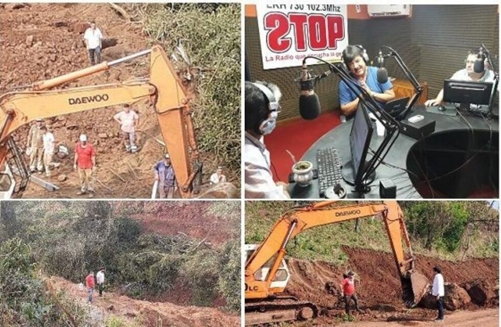 Avanzan las obras de construcción de la Costanera de Puerto Piray