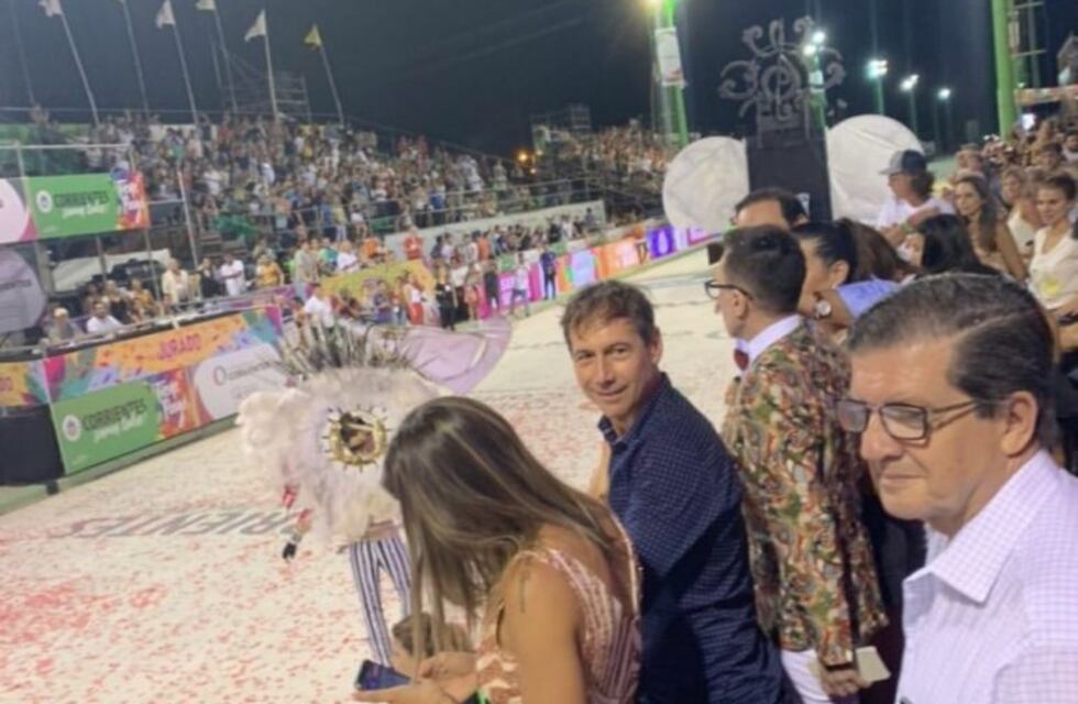 Polémica por un par de fotos en el Carnaval de Corrientes