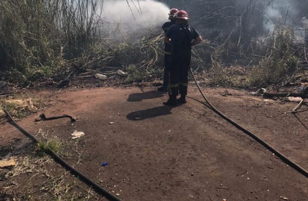 En un día hubo tres incendios en Oberá, sin heridos