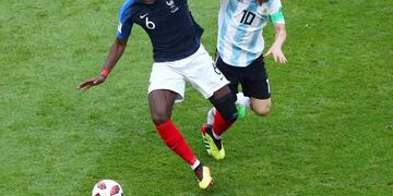 Pogba y Messi