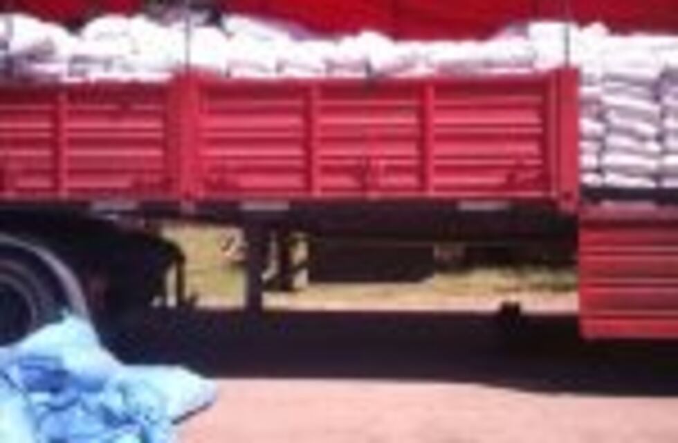 Detuvieron un camión que llevaba 460 kilos de hojas de coca escondidas en bolsas de porotos