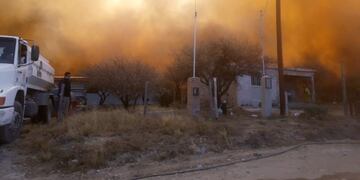 Incendio en Traslasierra