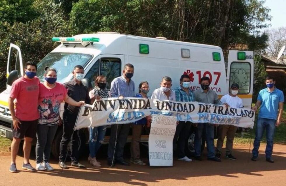 Fracrán y Tobuna recibieron ambulancias