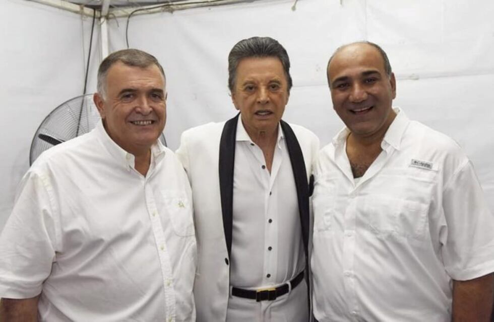 Manzur, Jaldo y Palito Ortega en Tucumán