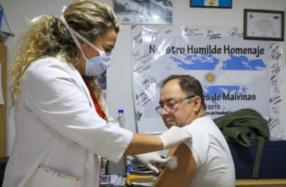 Río Grande: campaña de vacunación antigripal para veteranos de Malvinas