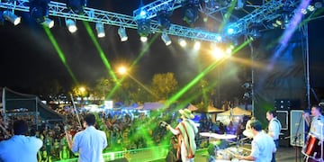 La gente respondió a la convocatoria de cada una de las propuestas y el show