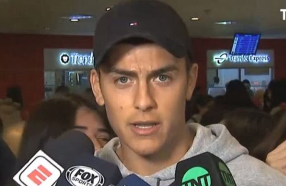 Paulo Dybala ya está en Argentina: "Siempre la tuve que pelear"