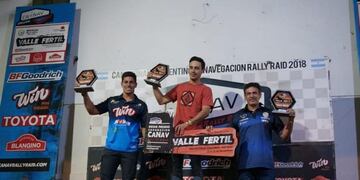 Andrés Frini en lo más alto del podio en San Juan