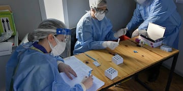 Continúan los testeos rápidos de Covid 19