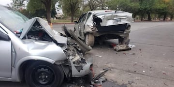 El feriado arrancó con un terrible accidente en Ciudad Universitaria.