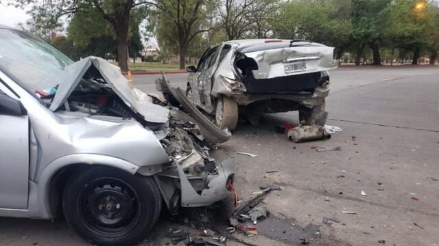 El feriado arrancó con un terrible accidente en Ciudad Universitaria.