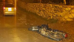 Una mujer que viajaba a bordo de una moto murió en San Javier (Policía).