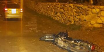 Una mujer que viajaba a bordo de una moto murió en San Javier (Policía).