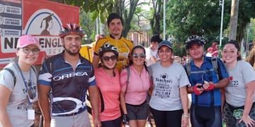 Dictaron en Puerto Iguazú charla sobre circulación en bicicleta por la vía pública.