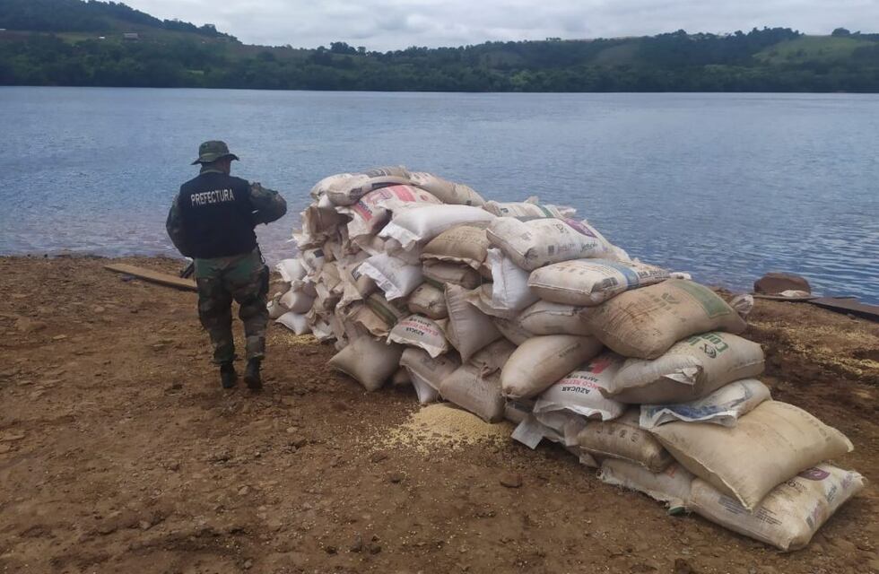 Incautaron más de 10 toneladas de soja en El Soberbio