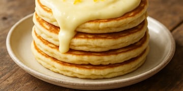 Cómo hacer deliciosos pancakes con crema de limón: receta fácil para un desayuno estilo gourmet