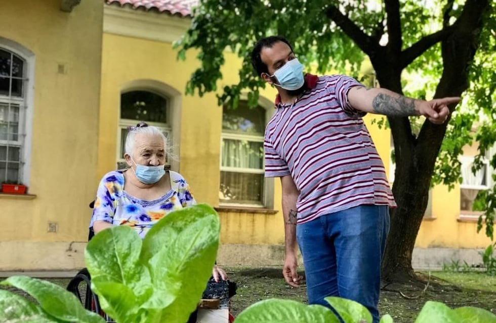 Garay y Marcucci recorrieron residencias de adultos mayores en AMBA