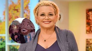 El inesperado blooper de Carmen Barbieri bailando con “Messi”: “Me está tocando la...”