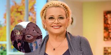 El inesperado blooper de Carmen Barbieri bailando con “Messi”: “Me está tocando la...”