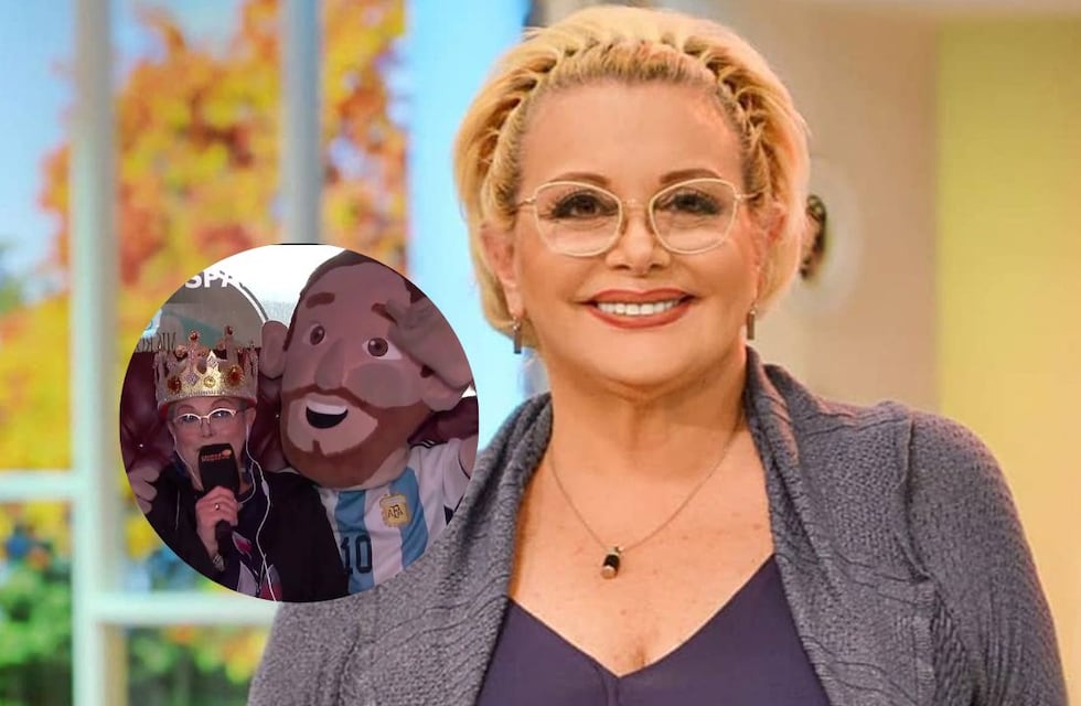 El inesperado blooper de Carmen Barbieri bailando con “Messi”: “Me está tocando la...”