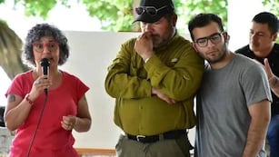 La familia Sena, acusados del femicidio de Cecilia Strzyzowski.