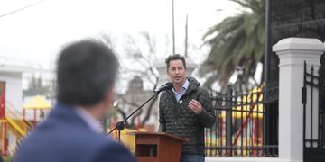 El vicegobernador, Manuel Calvo.