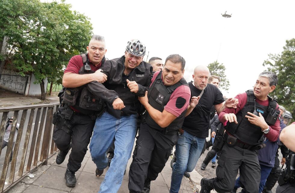 Crimen del colectivero: dos choferes fueron detenidos por agredir a Berni y seis líneas están de paro