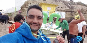 El puntaltense Gabriel Lucero finalizó tercero en Las Grutas