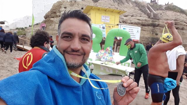 El puntaltense Gabriel Lucero finalizó tercero en Las Grutas