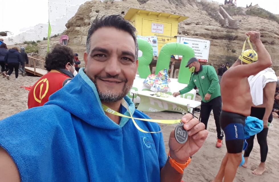 Destacada actuación del puntaltense Gabriel Lucero en el Argentino de Aguas Abiertas