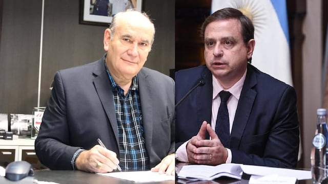 Rubén Rivarola y Guillermo Snopek, ahora en disputa por la conducción del peronismo jujeño.