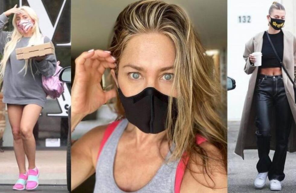 Ariana Grande, Hailey Bieber: los diferentes tapabocas que usan las famosas de Hollywood