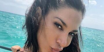 Silvina Escudero, de vacaciones en Playa del Carmen\u002E Instagram/escuderosilvina