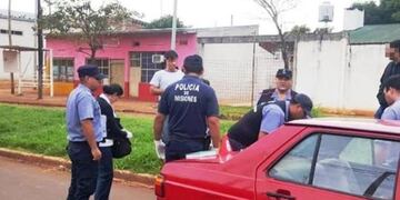 Encontraron un hombre muerto de un disparo en la cabeza dentro de un auto\u002E (Foto: El Territorio)