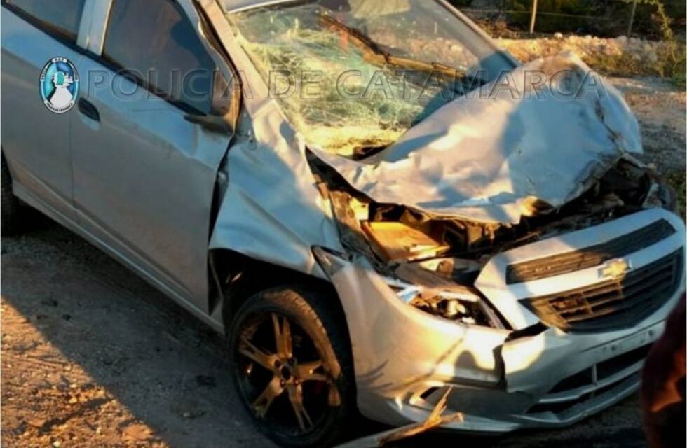 Accidente en la Ruta 40 cerca de Belén
