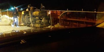 Vuelco de camión\u002E