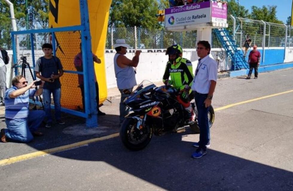 René Zanatta rompió el récord de velocidad en el autódromo de Rafaela
