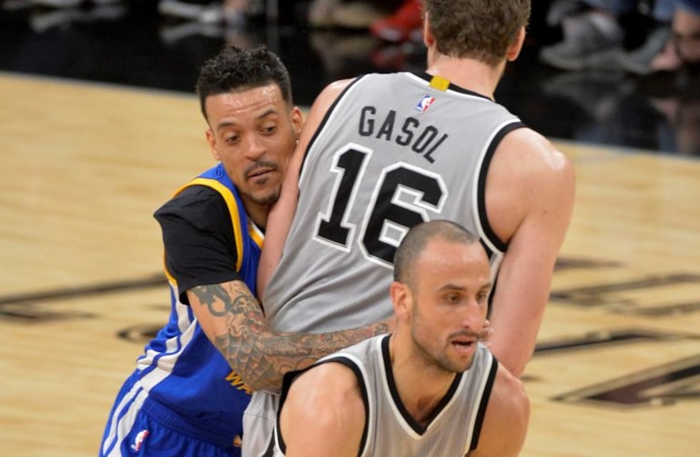 Ginobili aportó seis puntos en la victoria de los Spurs frente a Golden State