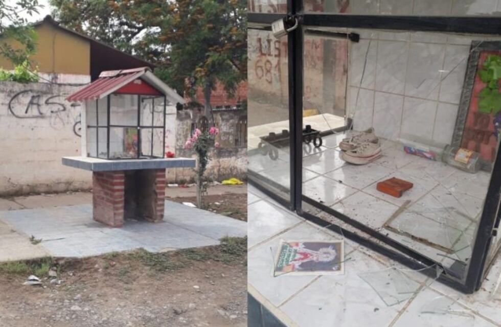 Robaron la imagen de San Expedito de barrio Castañares