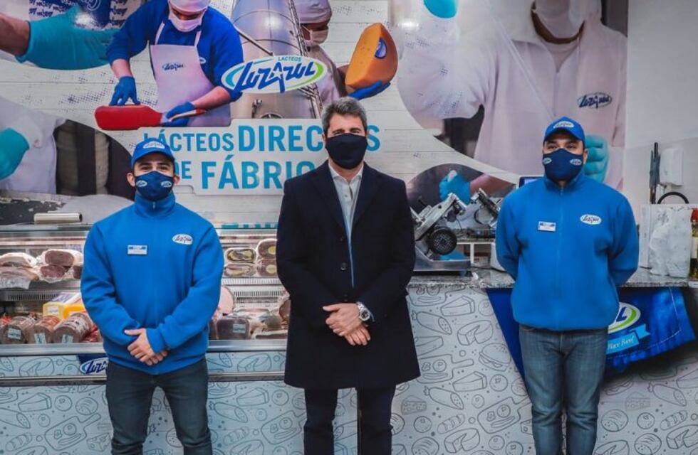 Inauguró una fábrica de lácteos en San Juan