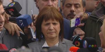 Patricia Bullrich en la Salada