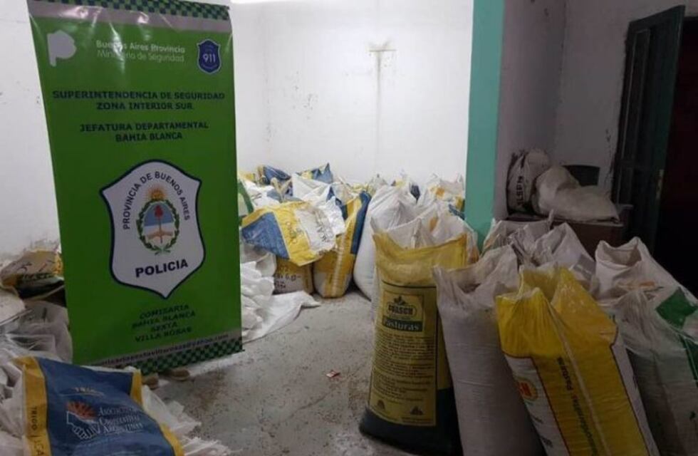 La película continúa: recuperaron más de 20 toneladas de cereal robado en un tren