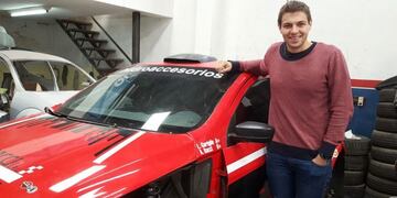 El piloto fueguino Mariano Preto