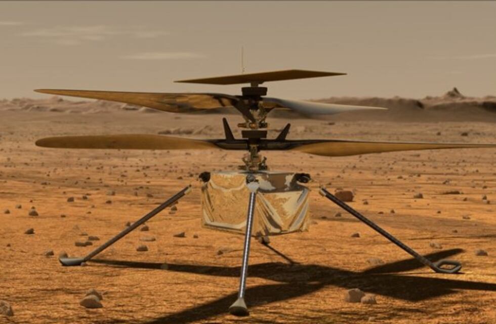 El helicóptero Ingenuity de la NASA realizó exitosamente su primer vuelo en Marte