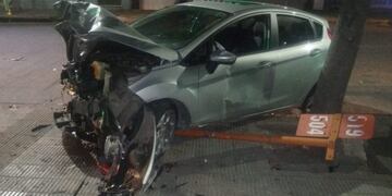 Fuerte accidente en Chiclana y 25 de Mayo